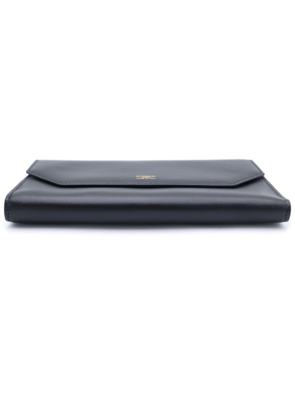 Balenciaga Envelope Slim Wallet Card Case Black Gray Leather - Picture 5 of 6